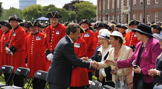 Sarkozy, Cameron mark de Gaulle war broadcast
