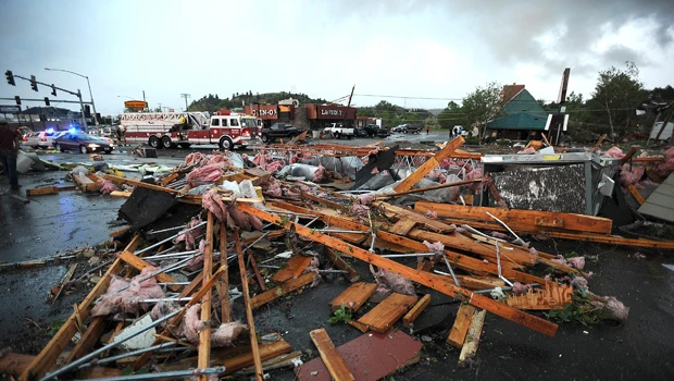 Tornado rips through Montana