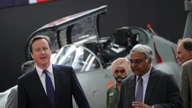 British PM begins India trade drive