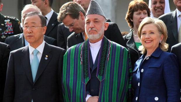 Karzai reaffirms 2014 goal for Afghan-led security