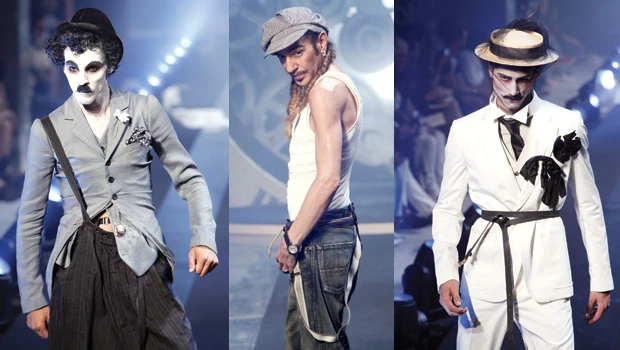 John Galliano’s Homme takes the gold in silver screen fashion