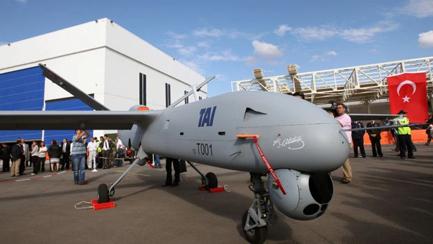 Turkey unveils drone aircraft
