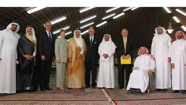 US delegation meets with Shoura Council members