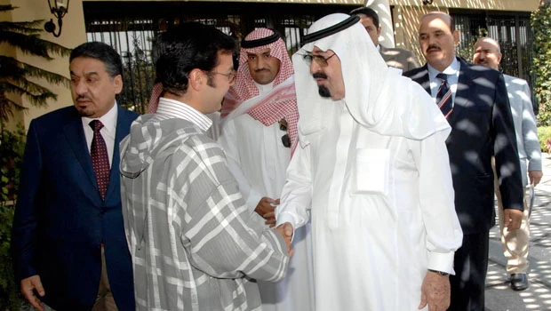 King Abdullah receives Moroccan prince