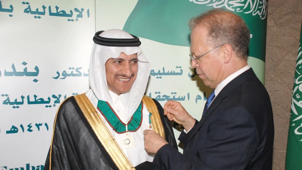 Italian Order of Merit for HRC president