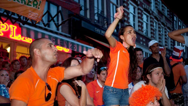 Orange tears in Amsterdam after World Cup loss