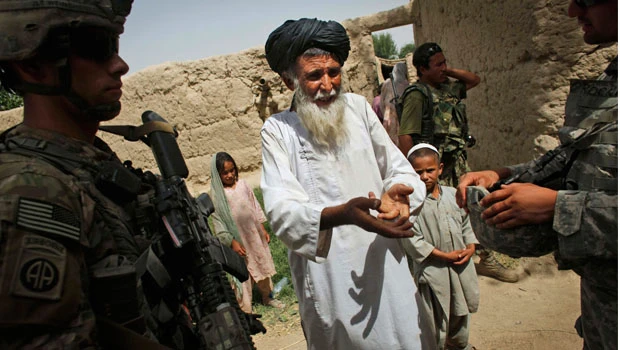 Soldiers take over where Afghan gov't fears to go