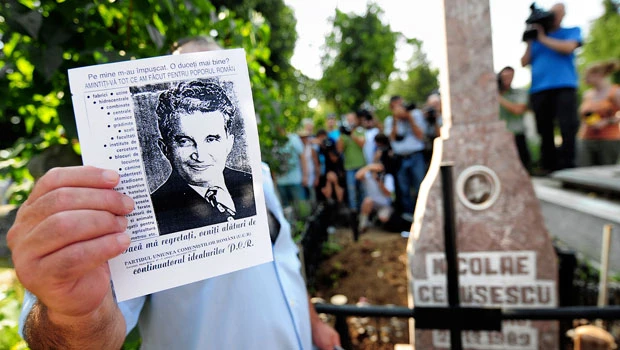 Romania exhumes remains of ex-dictator Ceausescu
