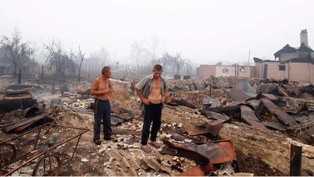 25 dead as forest fires rage across Russia