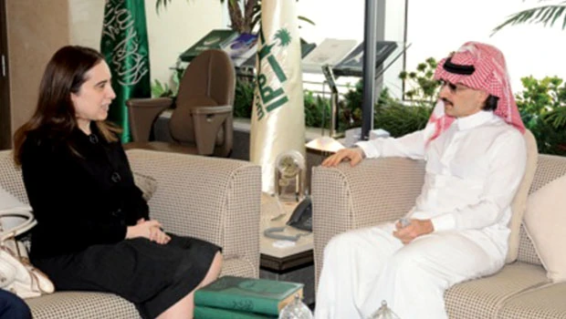 Alwaleed receives Georgian Ambassador