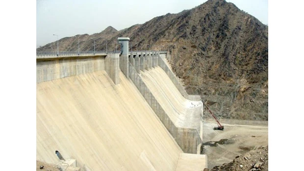 Beesh Dam holds 150m cubic meters of water