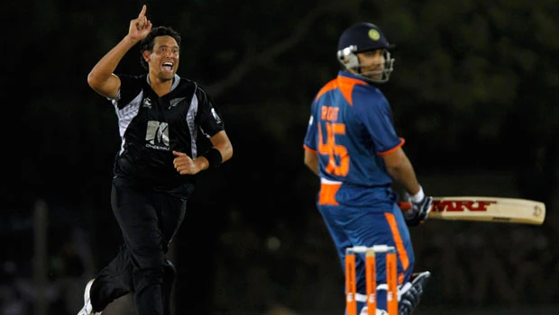 New Zealand crushes India by 200 runs in tri-series opener