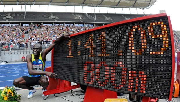 Rudisha shatters world record, Semenya wins comeback race