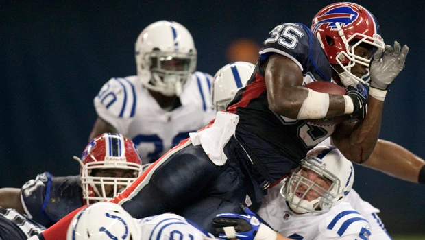 Spiller sparks Bills to victory over Colts