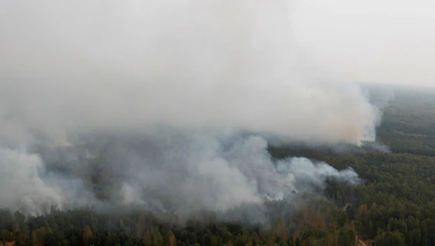 Russian wildfires raise radiation fears