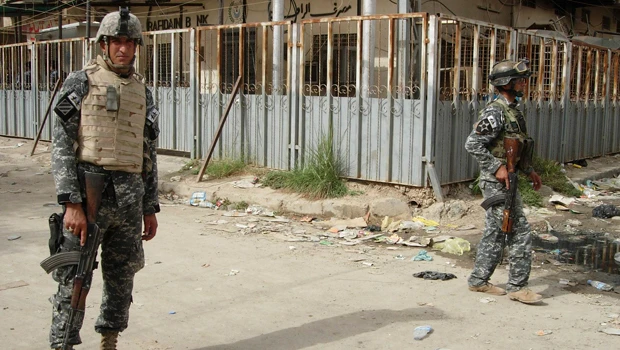 Iraq security forces stymie Baghdad bank robbery