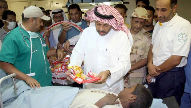 Saudi shelter for Pakistan flood victims opened
