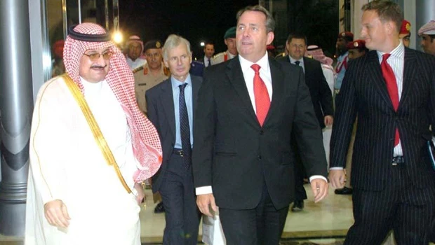 UK defense secretary arrives in Jeddah