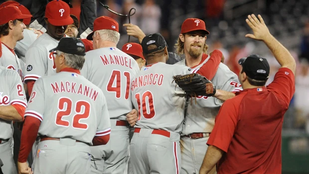 Phillies claim National League East title