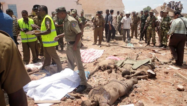 Sri Lanka accidental blast kills 25 — military