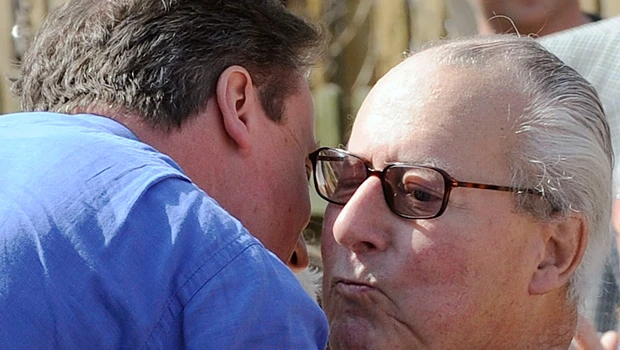 UK prime minister's father dies in France