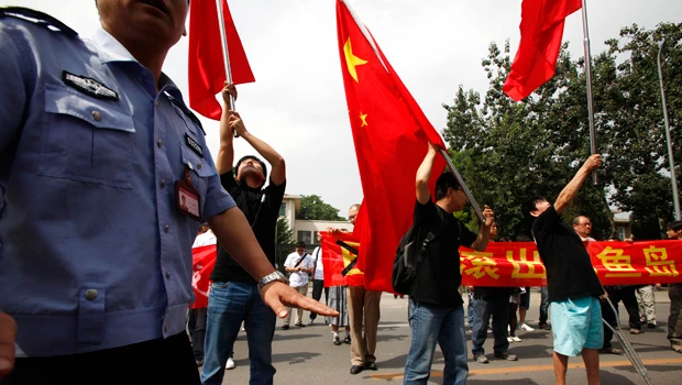 Chinese media warns Japan over detention