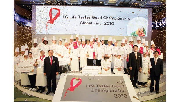 Battling it out for LG Global Grand Master Chef Prize