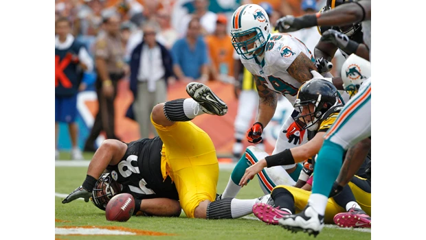 Replay ruling helps Steelers beat Dolphins