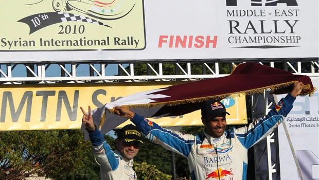 Qatar’s Nasser Saleh Al-Attiyah storms to emphatic win in Syrian Rally