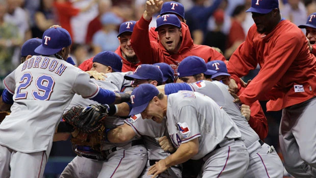 Rangers oust Rays, advance to ALCS
