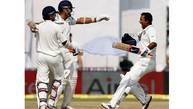 Laxman guides India to heroic win