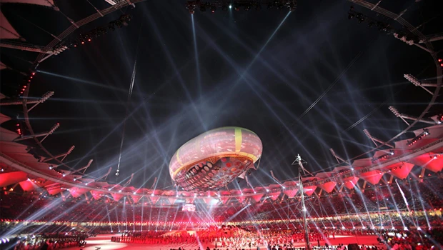 India opens the Commonwealth Games in style