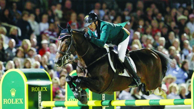 Al Sharbatly bags silver at World Equestrian Games