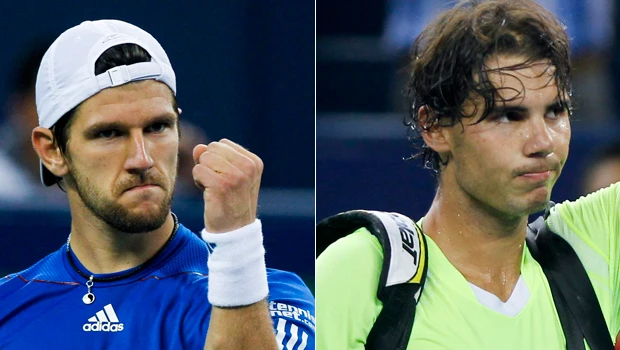 Melzer stuns tired Nadal; Djokovic, Murray march on