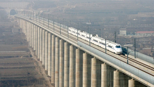 Riding high-speed trains into future