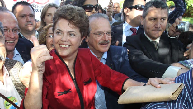 Brazil’s Rousseff poised to take presidency
