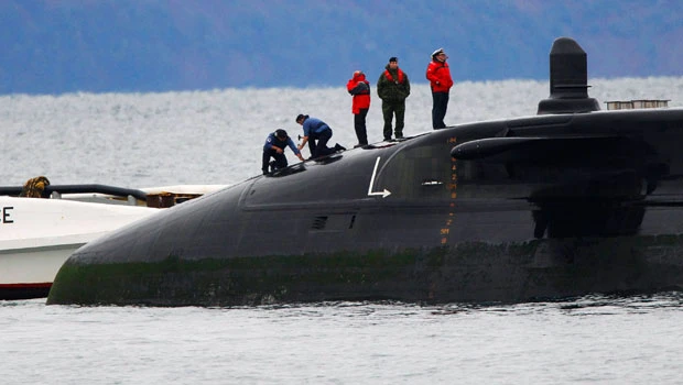 UK nuclear submarine runs aground off Scotland