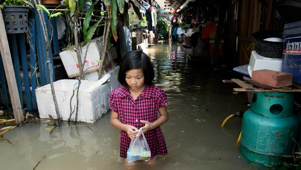 Two weeks of flooding in Thailand kills 57 people