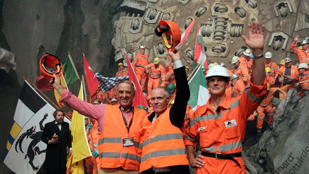 Swiss build world's longest tunnel