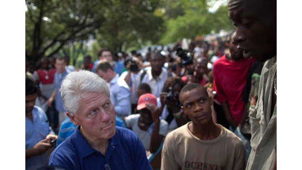 Bill Clinton lobbies for earthquake aid to Haiti