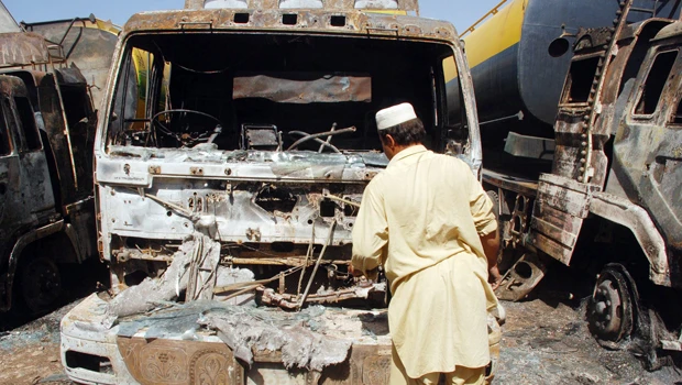 Gunmen attack NATO supply trucks in Pakistan
