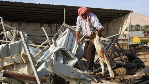 Israeli military destroys West Bank farmers’ road