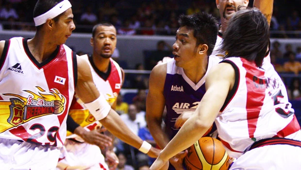 Fired up San Miguel bludgeons Air21