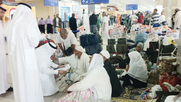 NSHR dismayed to see poor facilities for Hajis at airport