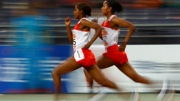 Koreans feel strain as Africans rule track