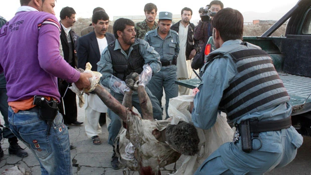 Suicide bomber strikes in Kabul