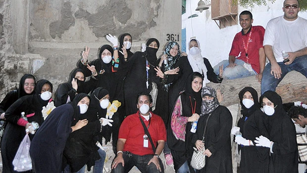 I’ll clean my Jeddah...one step at a time