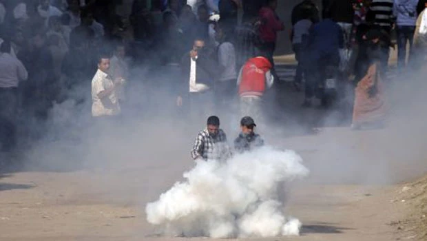 Demonstrator dies as Copts battle police