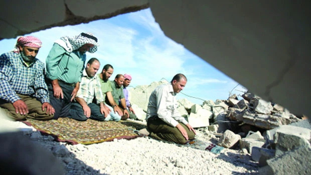 Israel razes West Bank mosque