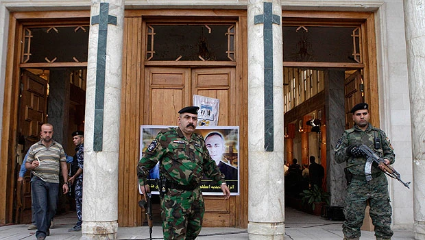 Iraq arrests 12 suspects in Baghdad church attack